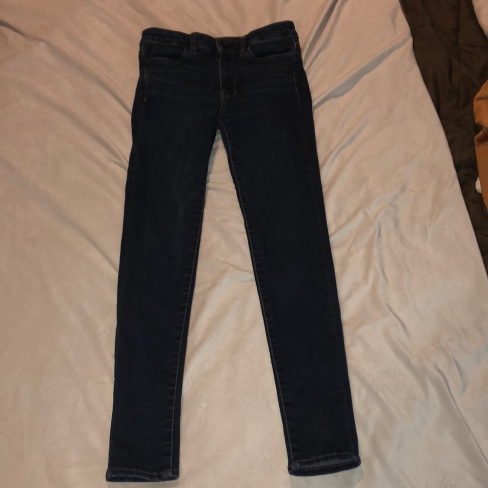 Hi-Rise Dark Blue Jegging